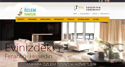 Desktop Screenshot of ankaraozlemtemizlik.com